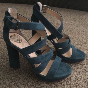 Teal heels